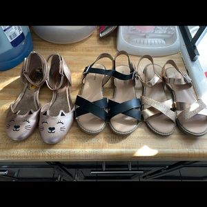 Little girl sandals